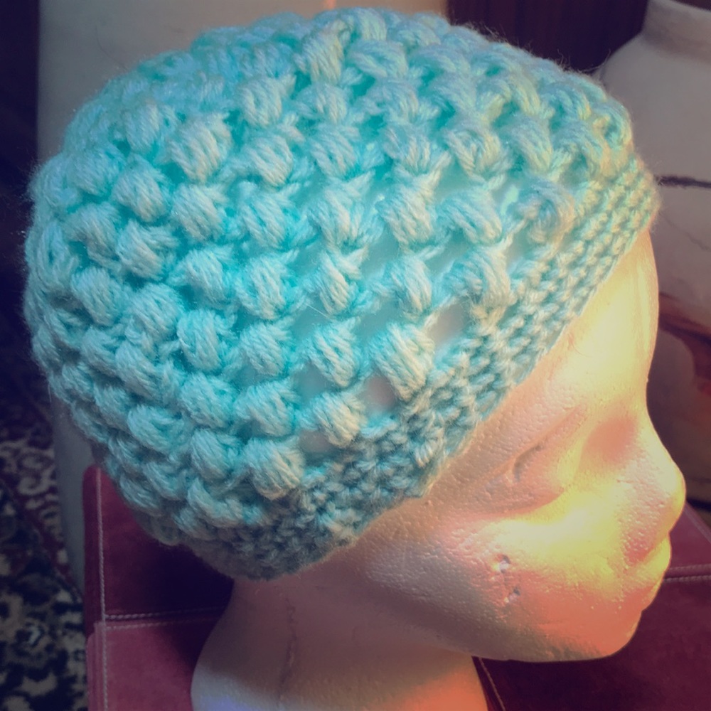 Kids handmade knit hat